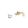 All the Luck in the World Petite Goldplated Sterling Silver Earrings Rhomb All the Luck in the World Petite Goldplated Sterling Silver Earrings Rhomb