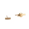 All the Luck in the World Petite Goldplated Sterling Silver Earrings Minus All the Luck in the World Petite Goldplated Sterling Silver Earrings Minus