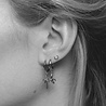 All the Luck in the World Petite Sterling Silver Earrings Oval All the Luck in the World Petite Sterling Silver Earrings Oval