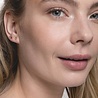 All the Luck in the World Petite Goldplated Sterling Silver Earrings Hexagon All the Luck in the World Petite Goldplated Sterling Silver Earrings Hexagon