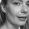 All the Luck in the World Petite Sterling Silver Earrings Hexagon All the Luck in the World Petite Sterling Silver Earrings Hexagon