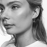 All the Luck in the World Petite Sterling Silver Earrings Twisted Strip All the Luck in the World Petite Sterling Silver Earrings Twisted Strip