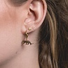 All the Luck in the World Petite Goldplated Sterling Silver Earrings Coin All the Luck in the World Petite Goldplated Sterling Silver Earrings Coin
