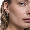 All the Luck in the World Petite Goldplated Sterling Silver Earrings Solid Triangle All the Luck in the World Petite Goldplated Sterling Silver Earrings Solid Triangle