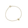 All the Luck in the World Character Goldplated Bracelet letter Q All the Luck in the World Character Goldplated Bracelet letter Q