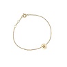 All the Luck in the World Character Goldplated Bracelet letter W All the Luck in the World Character Goldplated Bracelet letter W