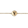 All the Luck in the World Character Goldplated Bracelet letter Y All the Luck in the World Character Goldplated Bracelet letter Y
