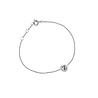 All the Luck in the World Character Silverplated Bracelet letter Z All the Luck in the World Character Silverplated Bracelet letter Z