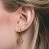 All the Luck in the World Character Goldplated Earring letter Q All the Luck in the World Character Goldplated Earring letter Q