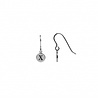 All the Luck in the World Character Silverplated Earring letter X All the Luck in the World Character Silverplated Earring letter X