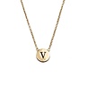 All the Luck in the World Character Goldplated Necklace letter V All the Luck in the World Character Goldplated Necklace letter V
