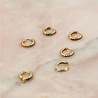 All the Luck in the World Bliss Goldplated Earring Creole Multi All the Luck in the World Bliss Goldplated Earring Creole Multi