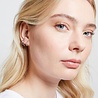 All the Luck in the World Bliss Silverplated Earring Creole Multi All the Luck in the World Bliss Silverplated Earring Creole Multi