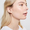 All the Luck in the World Bliss Goldplated Earring Creole All clear All the Luck in the World Bliss Goldplated Earring Creole All clear