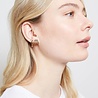 All the Luck in the World Bliss Goldplated Earring Creole Starry Black Onyx All the Luck in the World Bliss Goldplated Earring Creole Starry Black Onyx