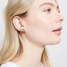 All the Luck in the World Bliss Goldplated Earring 4 Split Black Onyx All the Luck in the World Bliss Goldplated Earring 4 Split Black Onyx