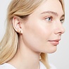 All the Luck in the World Bliss Goldplated Earring 2 Split Black Onyx All the Luck in the World Bliss Goldplated Earring 2 Split Black Onyx