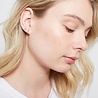 All the Luck in the World Bliss Silverplated Earring Bar Ruby pink All the Luck in the World Bliss Silverplated Earring Bar Ruby pink