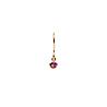 All the Luck in the World Bliss Goldplated Earring Hook Ruby pink All the Luck in the World Bliss Goldplated Earring Hook Ruby pink
