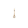 All the Luck in the World Bliss Goldplated Earring Hook White All the Luck in the World Bliss Goldplated Earring Hook White