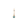 All the Luck in the World Bliss Goldplated Earring Hook Turquoise All the Luck in the World Bliss Goldplated Earring Hook Turquoise