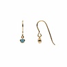 All the Luck in the World Bliss Goldplated Earring Hook Turquoise All the Luck in the World Bliss Goldplated Earring Hook Turquoise