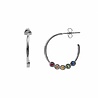 All the Luck in the World Bliss Silverplated Earring Creole big Multi All the Luck in the World Bliss Silverplated Earring Creole big Multi
