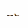 All the Luck in the World Bliss Goldplated Earring Bar Black Onyx All the Luck in the World Bliss Goldplated Earring Bar Black Onyx