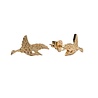 All the Luck in the World Parade Goldplated Earrings Crane All the Luck in the World Parade Goldplated Earrings Crane