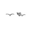 All the Luck in the World Parade Silverplated Earrings Swallow All the Luck in the World Parade Silverplated Earrings Swallow