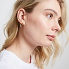 All the Luck in the World Parade Goldplated Earrings Three Circles All the Luck in the World Parade Goldplated Earrings Three Circles