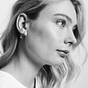 All the Luck in the World Parade Silverplated Earrings Three Circles All the Luck in the World Parade Silverplated Earrings Three Circles