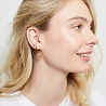 All the Luck in the World Parade Goldplated Earrings Three Flowers All the Luck in the World Parade Goldplated Earrings Three Flowers