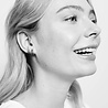 All the Luck in the World Parade Silverplated Earrings Three Stars Small All the Luck in the World Parade Silverplated Earrings Three Stars Small