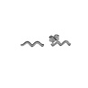 All the Luck in the World Parade Silverplated Earrings Wave All the Luck in the World Parade Silverplated Earrings Wave
