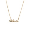 All the Luck in the World Urban Goldplated Necklace Okdoei All the Luck in the World Urban Goldplated Necklace Okdoei