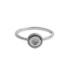 All the Luck in the World Magique Silverplated Ring Coin Eye All the Luck in the World Magique Silverplated Ring Coin Eye
