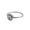 All the Luck in the World Magique Silverplated Ring Coin Eye All the Luck in the World Magique Silverplated Ring Coin Eye