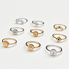 All the Luck in the World Magique Goldplated Ring Coin Eye All the Luck in the World Magique Goldplated Ring Coin Eye