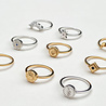 All the Luck in the World Magique Silverplated Ring Coin Snake All the Luck in the World Magique Silverplated Ring Coin Snake