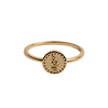 All the Luck in the World Magique Goldplated Ring Coin Snake All the Luck in the World Magique Goldplated Ring Coin Snake