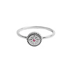 All the Luck in the World Magique Silverplated Ring Coin Starburst Pink All the Luck in the World Magique Silverplated Ring Coin Starburst Pink