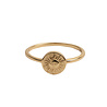 All the Luck in the World Magique Goldplated Ring Coin Sun All the Luck in the World Magique Goldplated Ring Coin Sun
