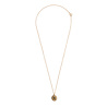 All the Luck in the World Charm Goldplated Necklace Beatle Starry Circle All the Luck in the World Charm Goldplated Necklace Beatle Starry Circle