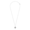 All the Luck in the World Charm Silverplated Necklace Burst Heart All the Luck in the World Charm Silverplated Necklace Burst Heart