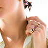 All the Luck in the World Charm Goldplated Necklace Diamond Heart All the Luck in the World Charm Goldplated Necklace Diamond Heart