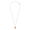 All the Luck in the World Charm Goldplated Necklace Hummingbird Rectangle All the Luck in the World Charm Goldplated Necklace Hummingbird Rectangle