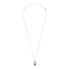 All the Luck in the World Charm Silverplated Necklace Hummingbird Rectangle All the Luck in the World Charm Silverplated Necklace Hummingbird Rectangle