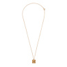 All the Luck in the World Charm Goldplated Necklace Panter Square All the Luck in the World Charm Goldplated Necklace Panter Square