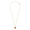 All the Luck in the World Charm Goldplated Necklace Peony Square All the Luck in the World Charm Goldplated Necklace Peony Square